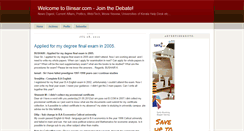 Desktop Screenshot of binsar.com