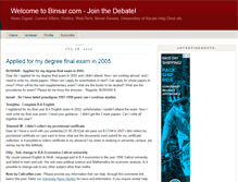 Tablet Screenshot of binsar.com